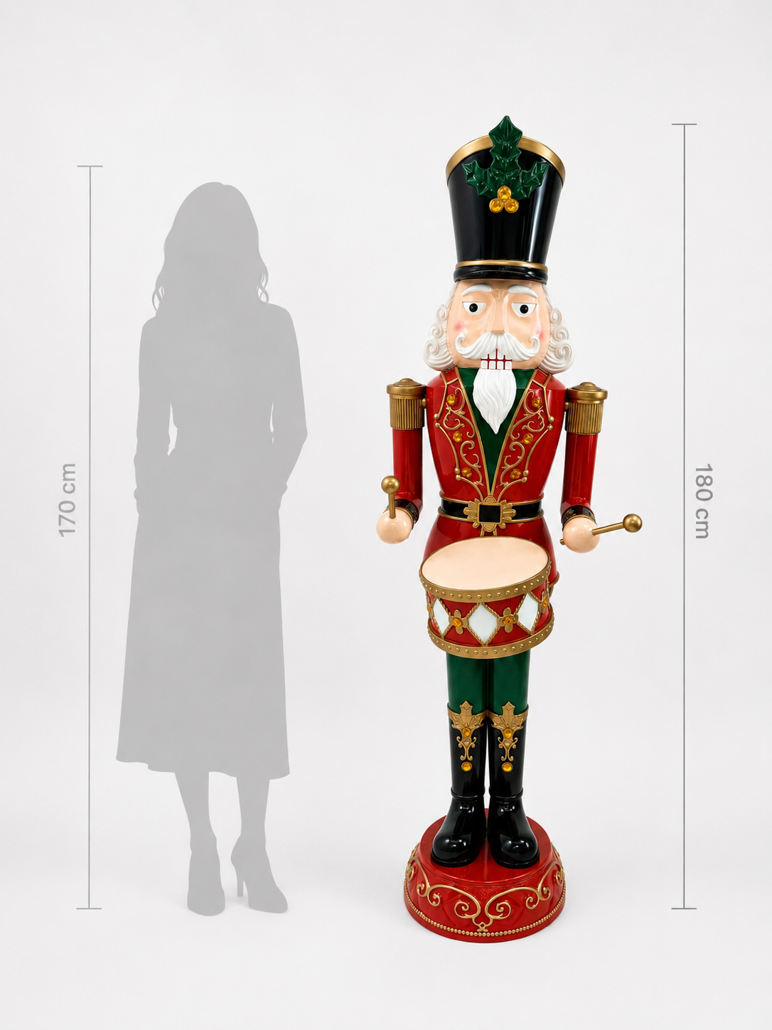 Luskáčik bubeník Royal Christmas 180 cm
3v1